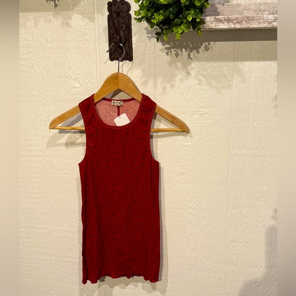 Fresh in Love Printed Tank NWOT red combo - Picture 4 of 4